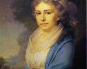 弗拉基米尔 波罗维科夫斯基 : Portrait of E. I. Nekludova